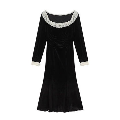 velvet dress