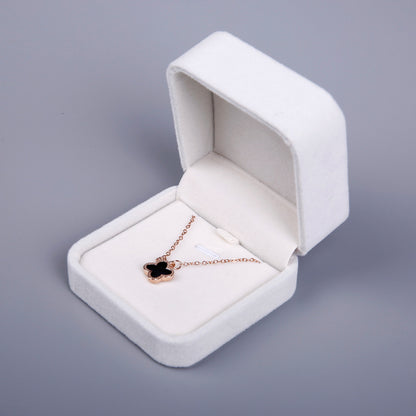 Velvet jewelry box necklace box