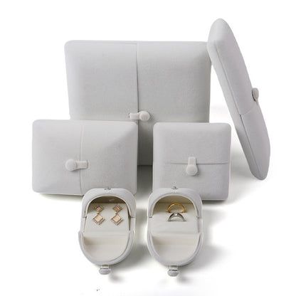 Velvet Jewelry Box with Double Opening