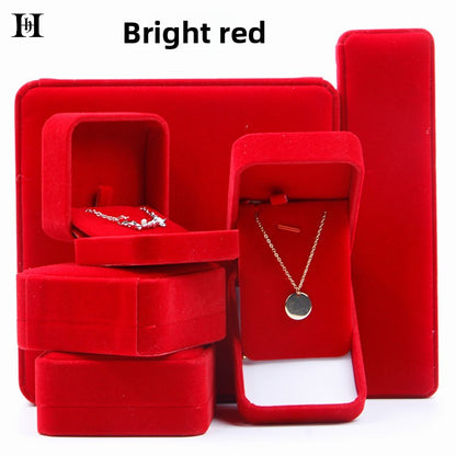 Velvet Jewelry Storage Boxes