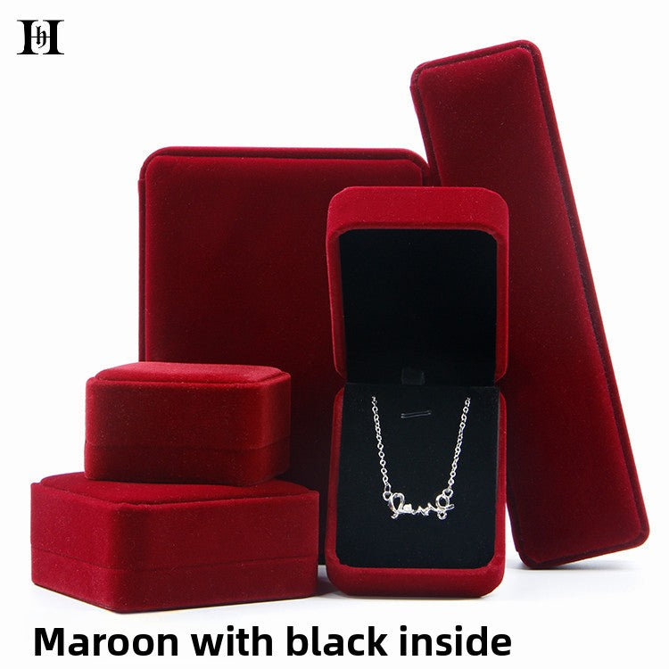 Velvet Jewelry Storage Boxes