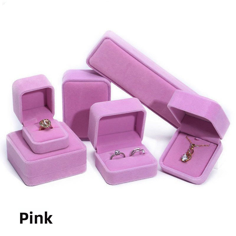 Velvet Jewelry Storage Boxes