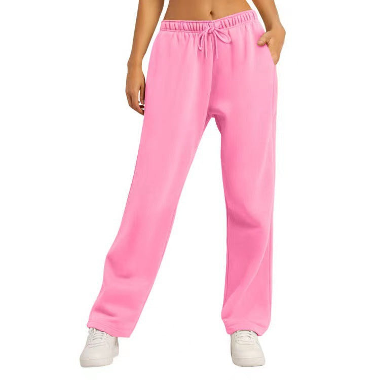 Velvet Lined Casual Sweatpants