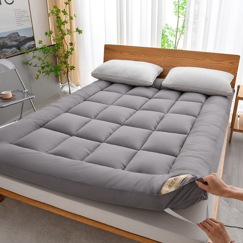 Velvet Mattress Topper Polyester Filling