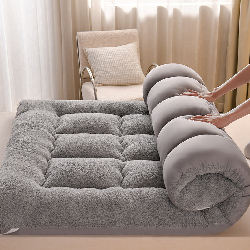 Velvet Mattress Topper Polyester Filling