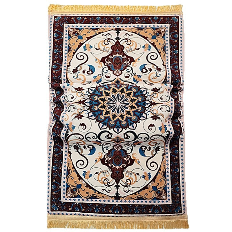 Velvet Prayer Mat with Memory Foam