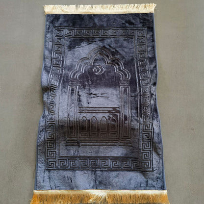 Velvet Prayer Mat with Memory Foam
