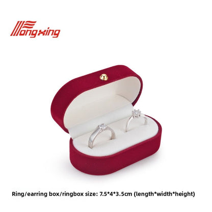Velvet ring box