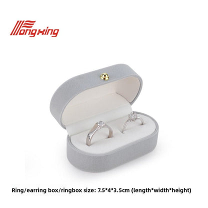 Velvet ring box