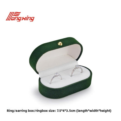 Velvet ring box