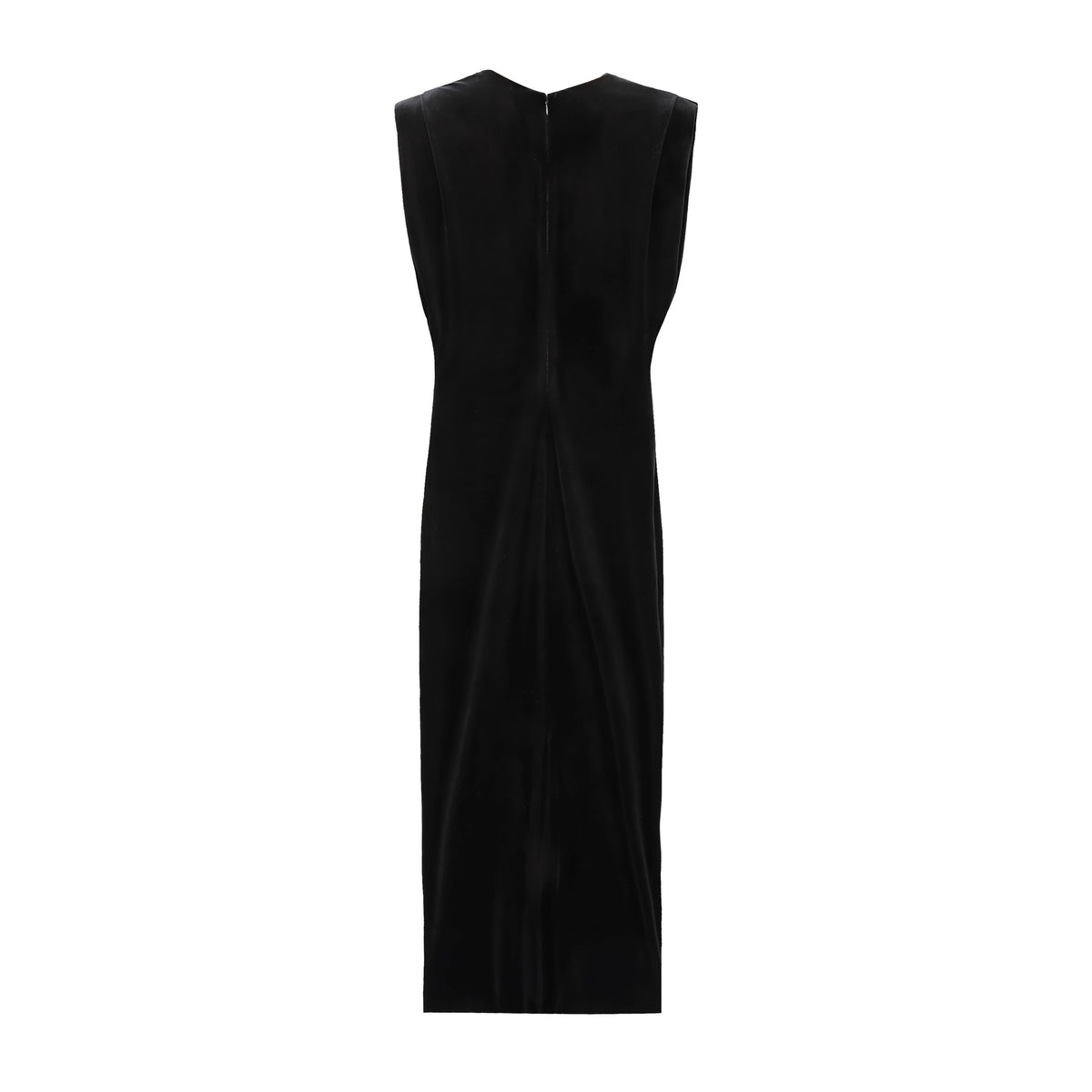 Velvet Sleeveless Maxi Dress