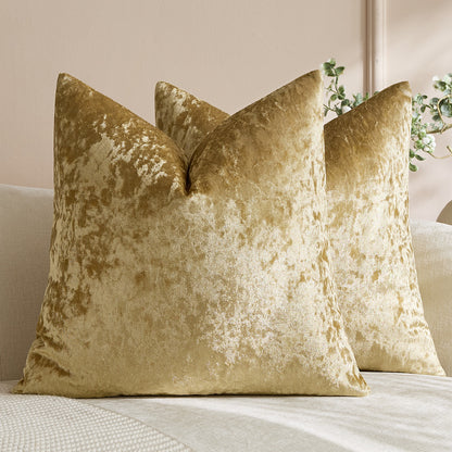 Velvet solid color pillow case