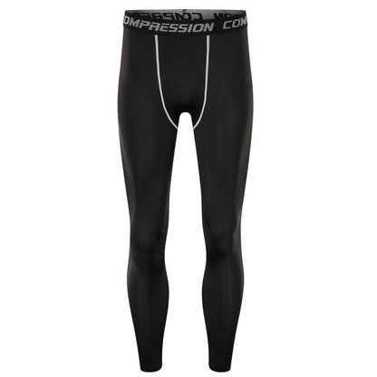 Velvet Sports Fitness Pants Men's Running Elastic Quick-Drying Training Leggings