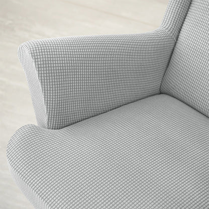 Velvet Stool and Cushion Cover Set