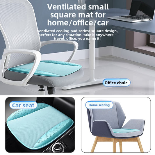 Ventilated Car Seat Cushion with Adjustable Fan