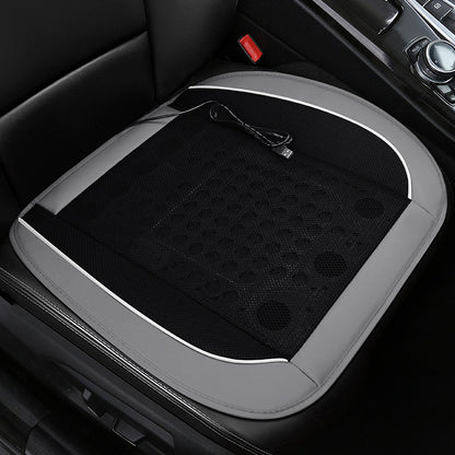 Ventilated Car Seat Cushion with Adjustable Fan