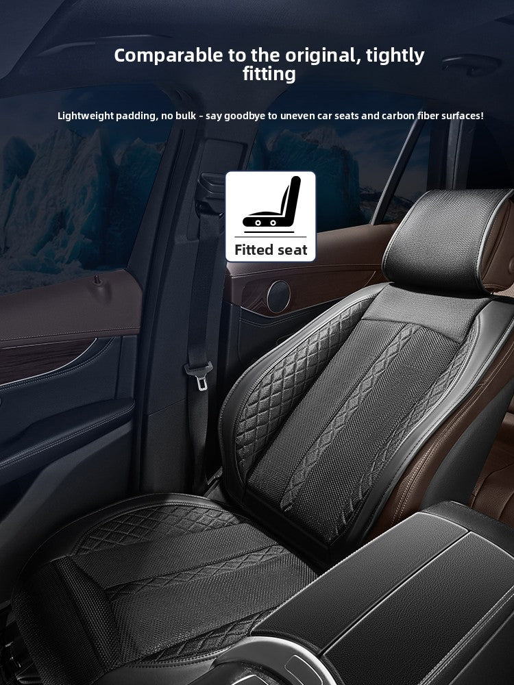 Ventilated Car Seat Cushion with Cooling Fans