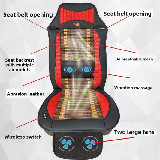 Ventilated Car Seat Cushion with Massage Function