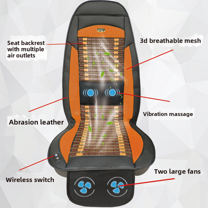 Ventilated Car Seat Cushion with Massage Function