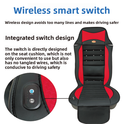Ventilated Car Seat Cushion with Massage Function