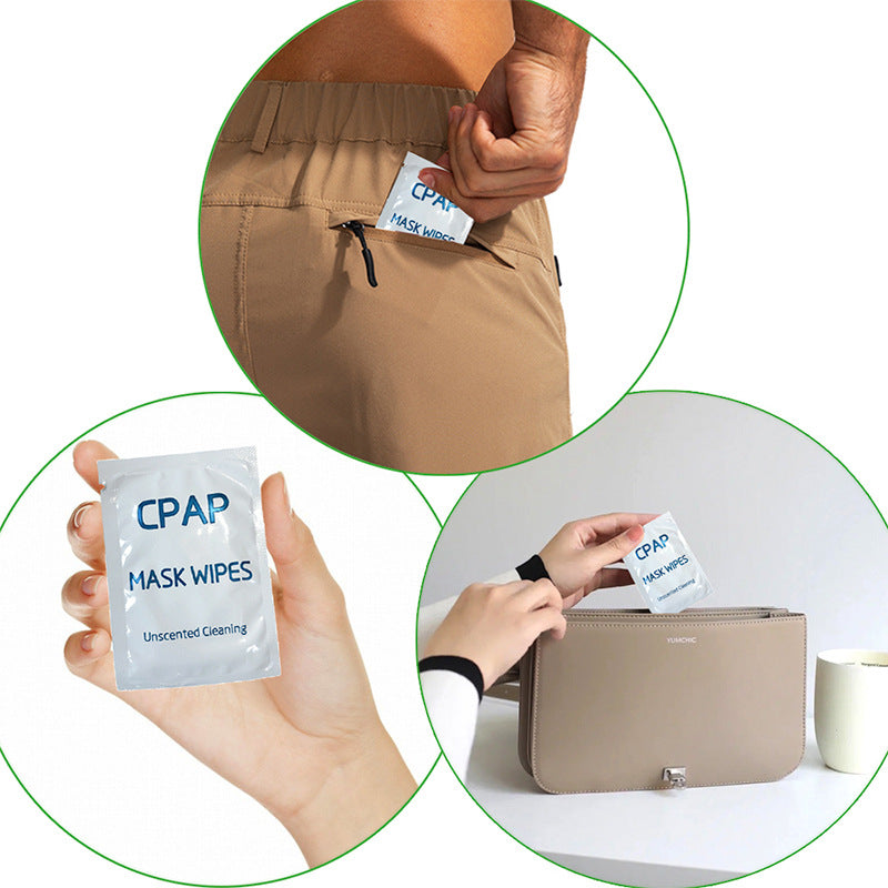 Ventilator accessories CPAP mask cleaning wipes