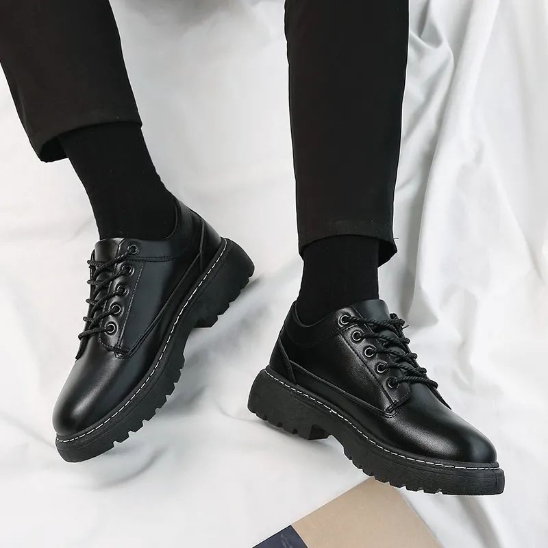 Versatile business casual leather shoes