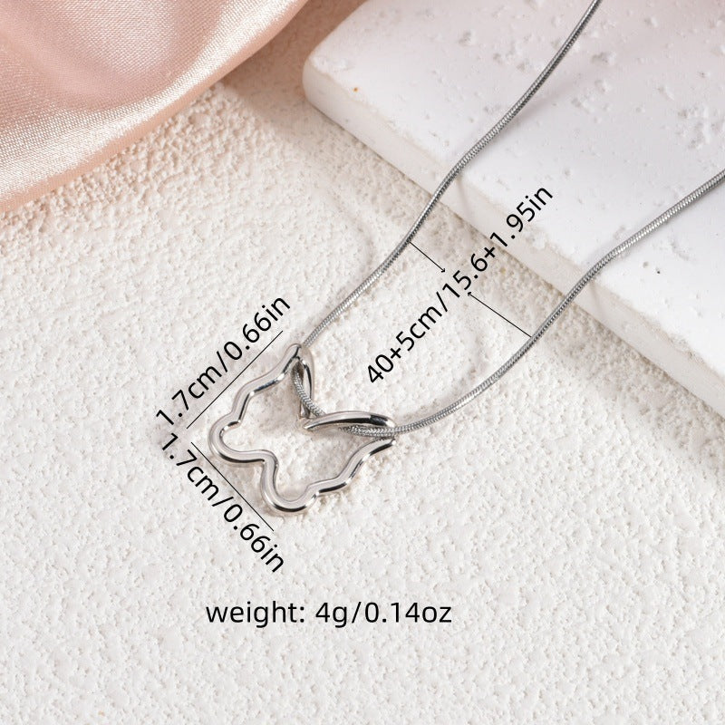 Versatile collarbone chain accessory