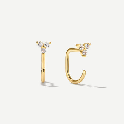 Versatile Commuter-Style Stud Earrings for Women