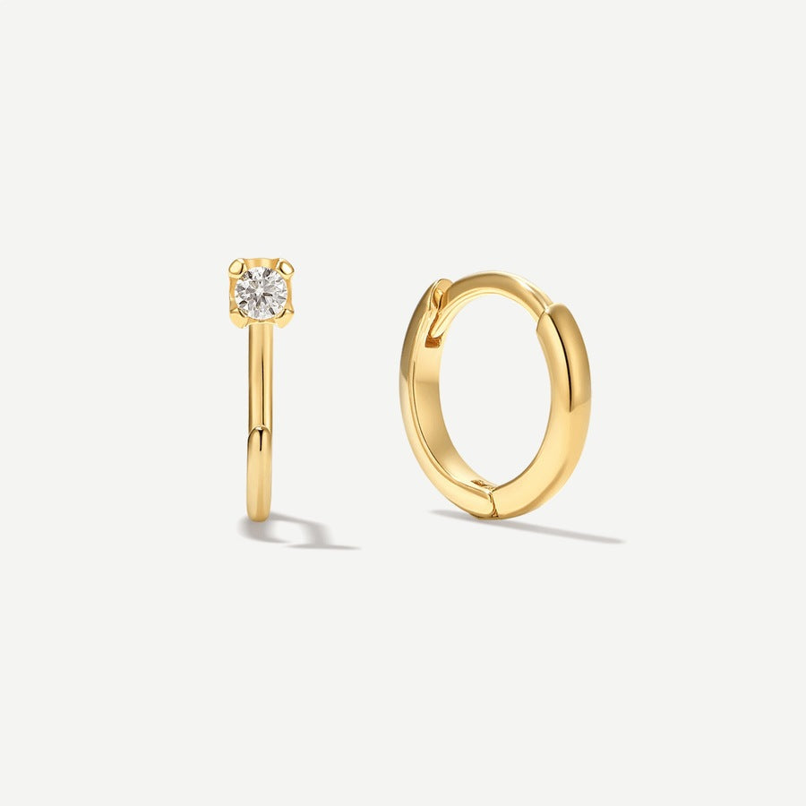 Versatile Commuter-Style Stud Earrings for Women