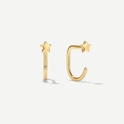 Versatile Commuter-Style Stud Earrings for Women