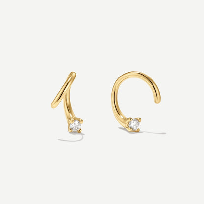 Versatile Commuter-Style Stud Earrings for Women