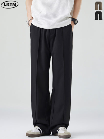 Versatile Drawstring Casual Pants