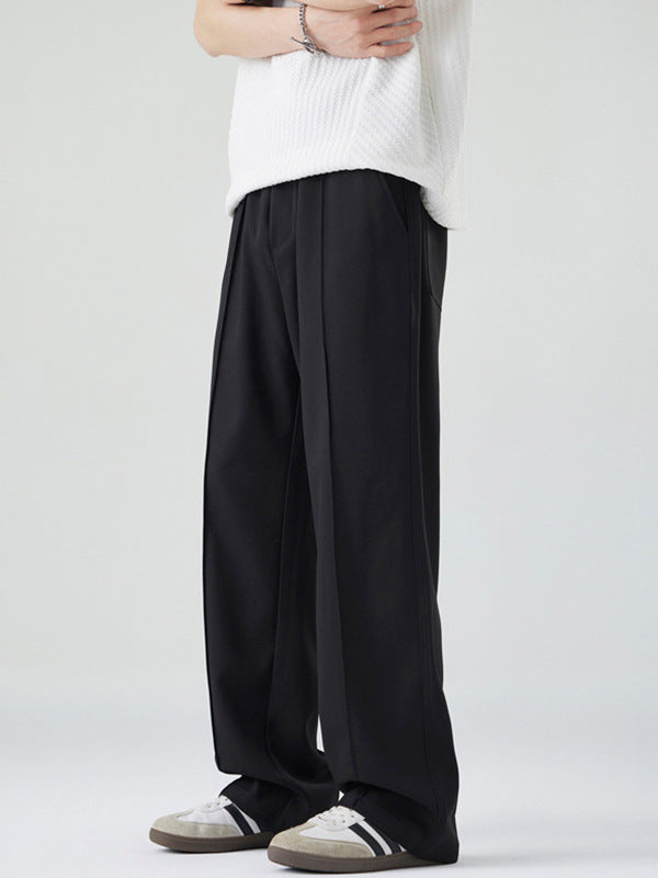 Versatile Drawstring Casual Pants