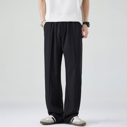 Versatile Drawstring Casual Pants