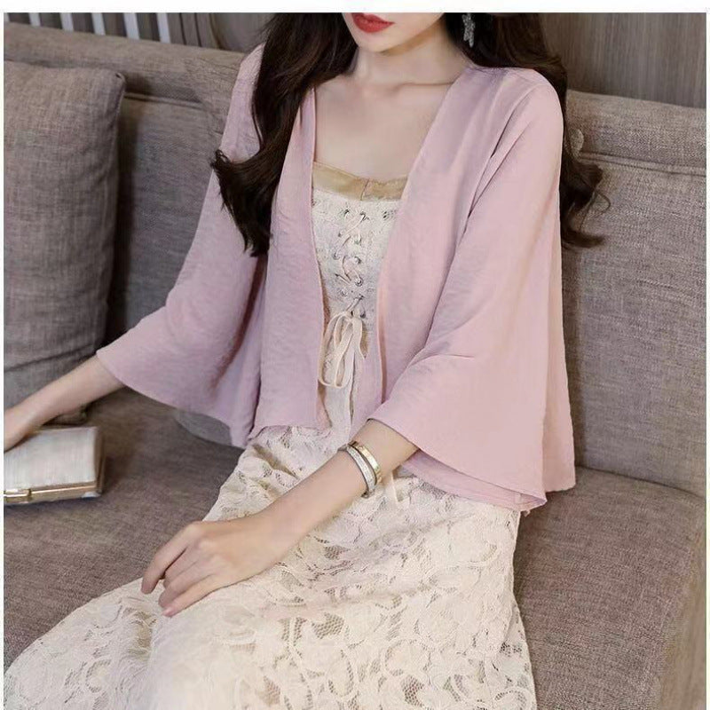 Versatile Loose Cardigan for Spring and Summer