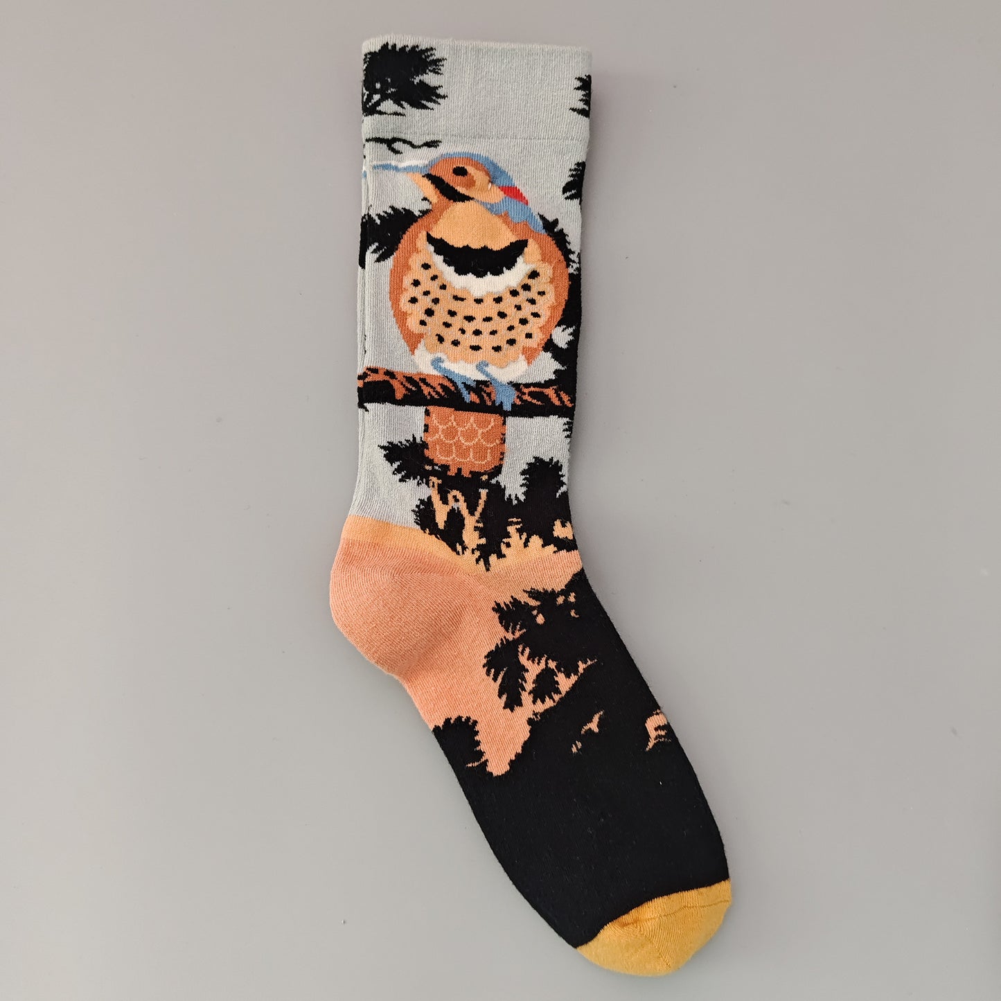 Versatile mid-calf socks