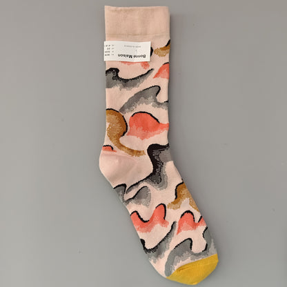 Versatile mid-calf socks
