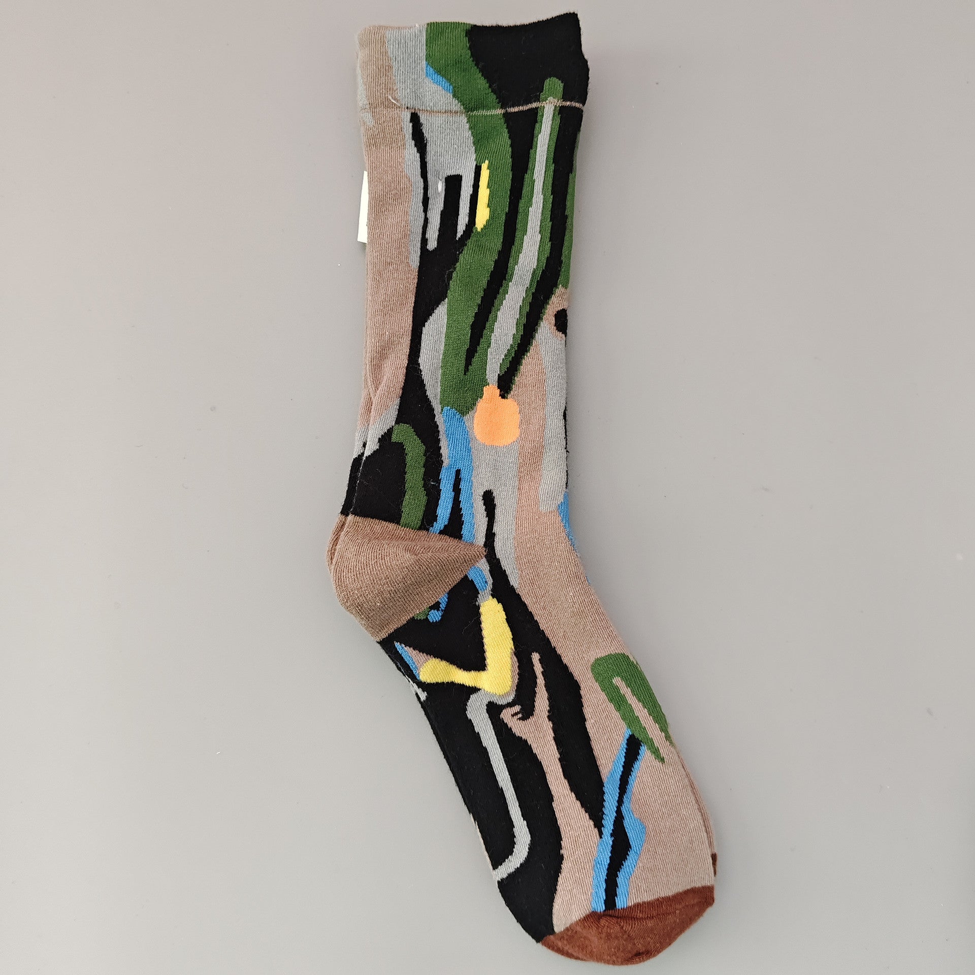 Versatile mid-calf socks