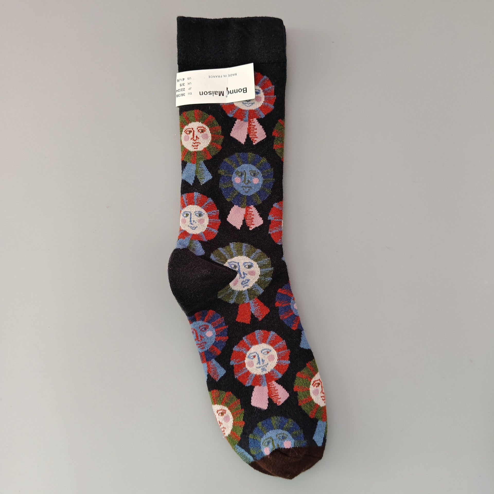 Versatile mid-calf socks