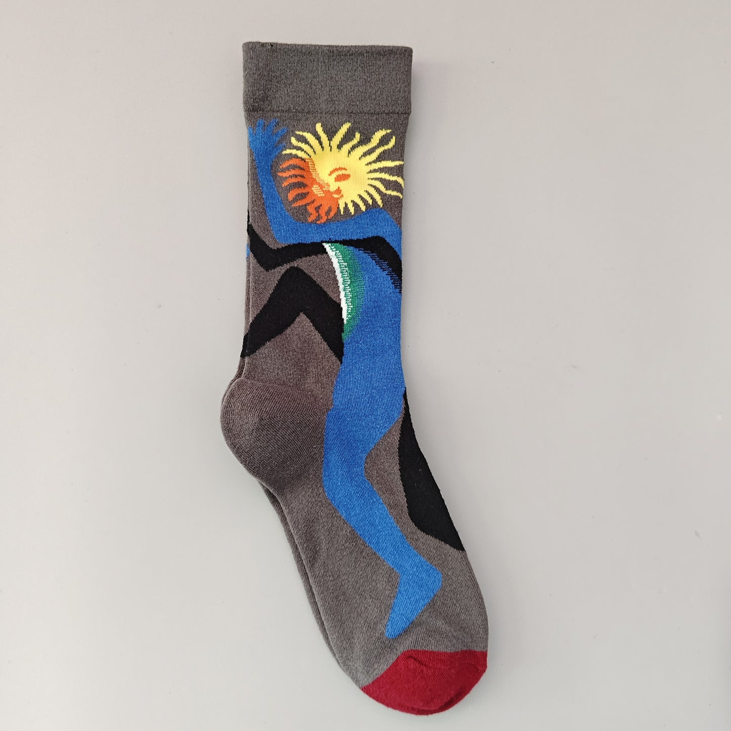 Versatile mid-calf socks