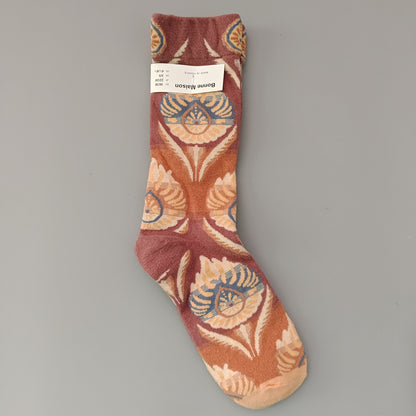 Versatile mid-calf socks
