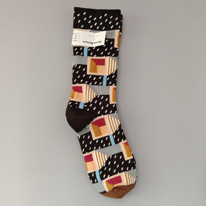 Versatile mid-calf socks