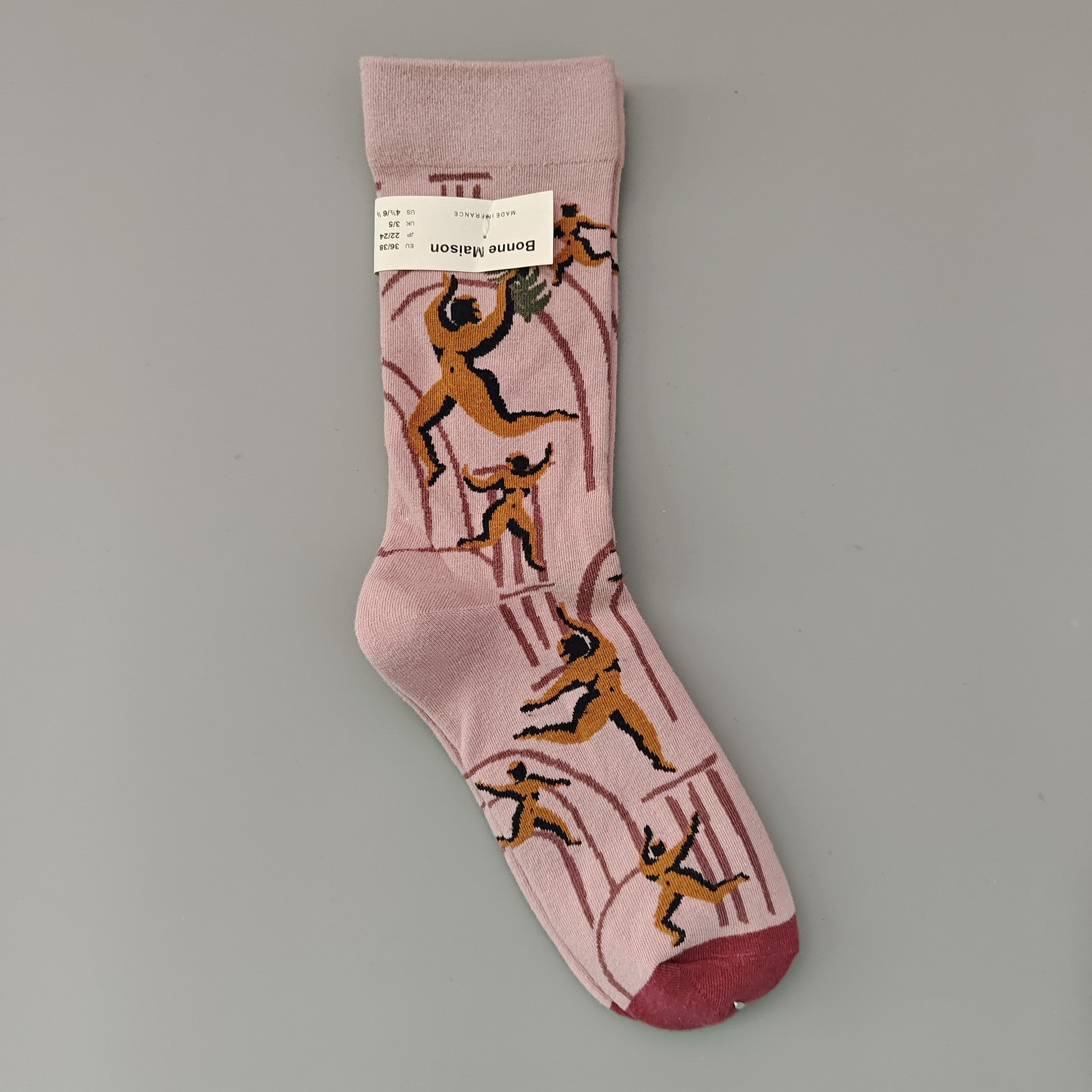 Versatile mid-calf socks