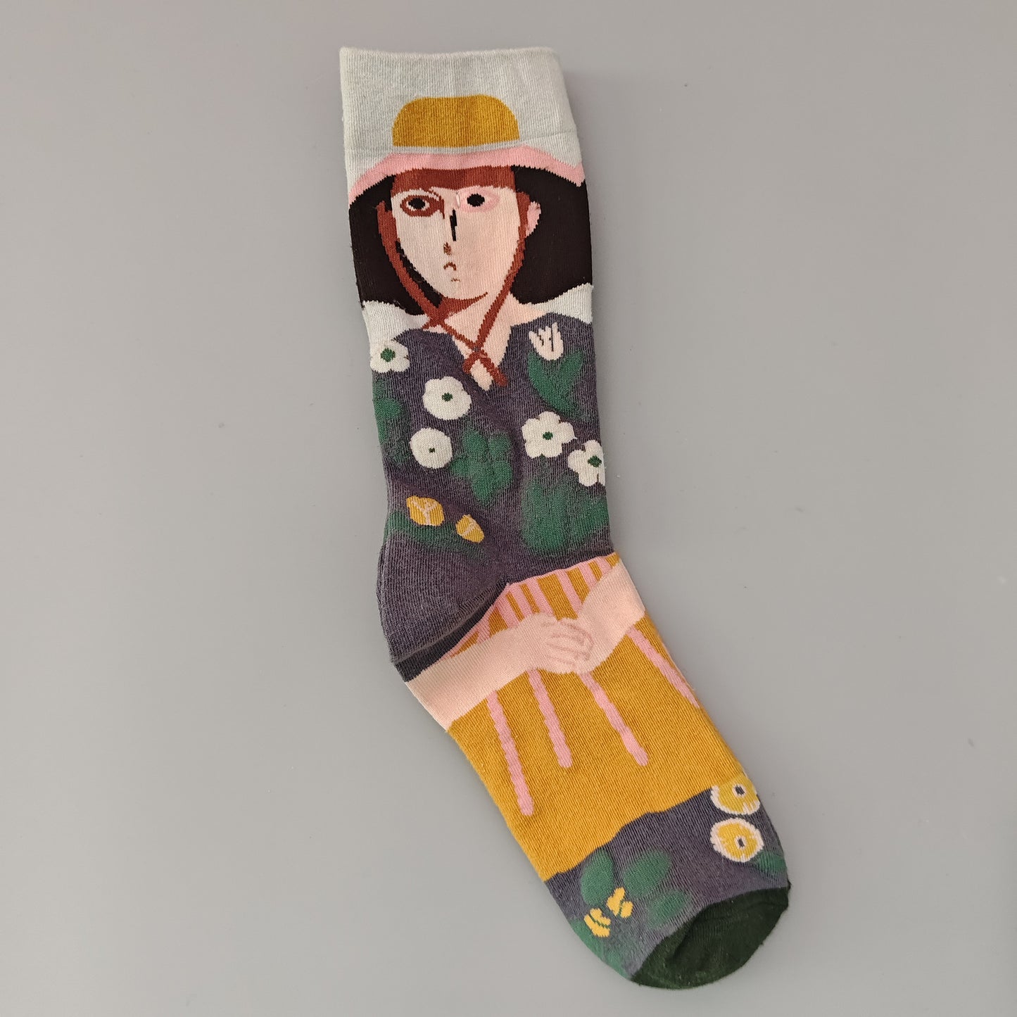 Versatile mid-calf socks