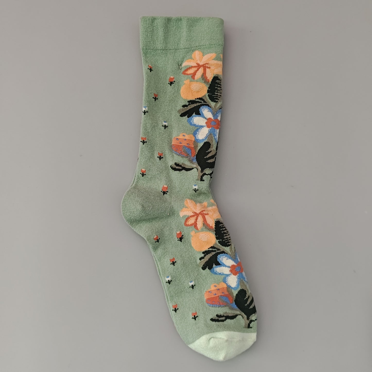 Versatile mid-calf socks