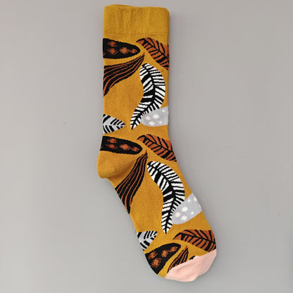 Versatile mid-calf socks