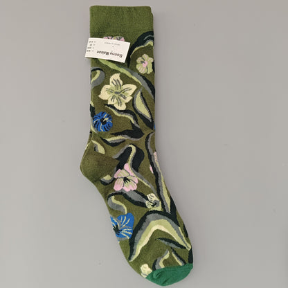 Versatile mid-calf socks