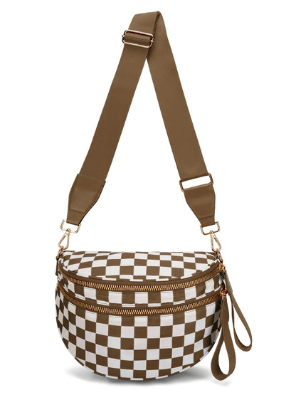 Versatile Nylon Crossbody Bag