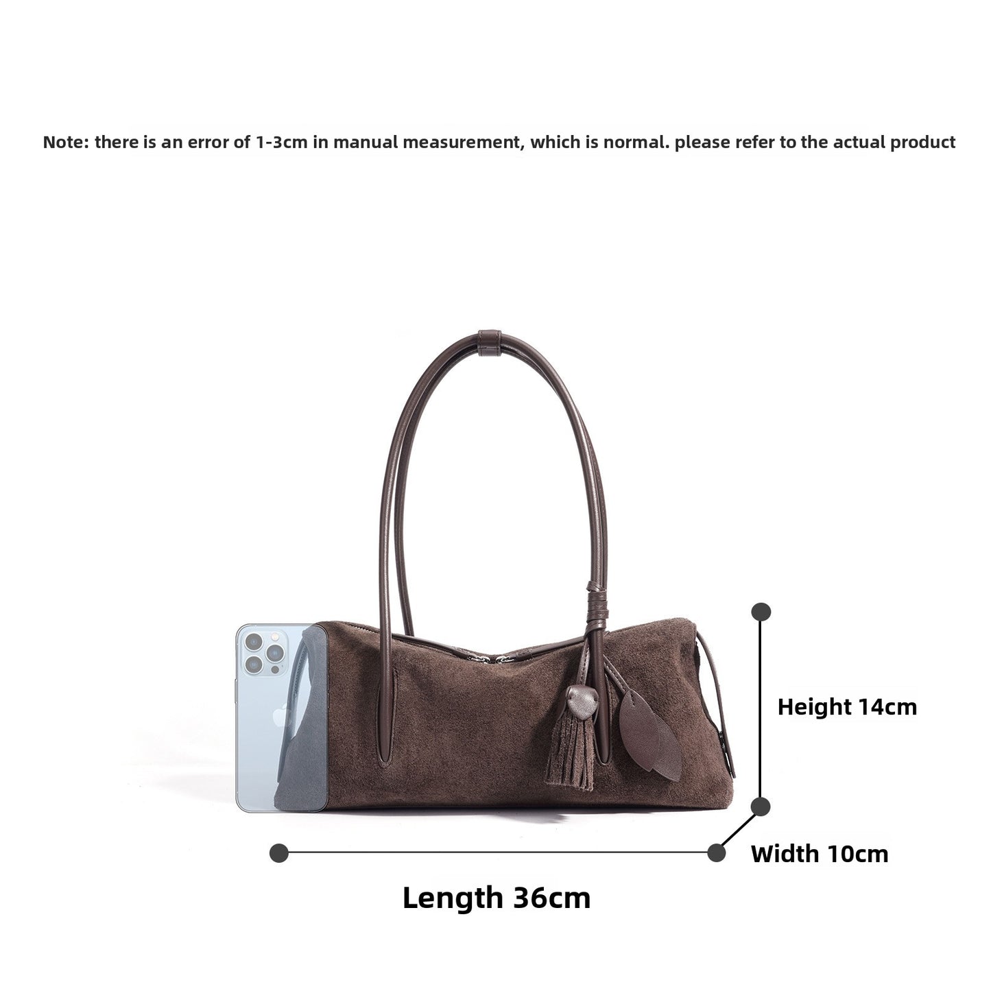 Versatile single-shoulder bag with an underarm strap