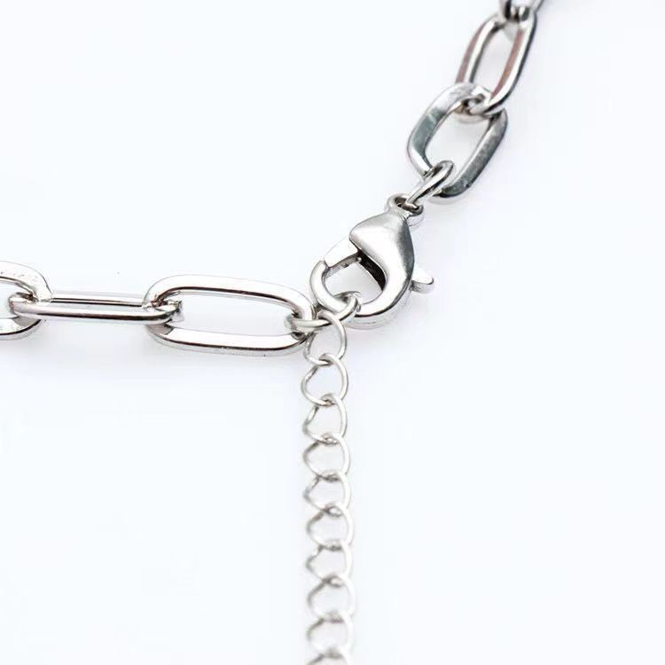 Versatile stainless steel bracelet